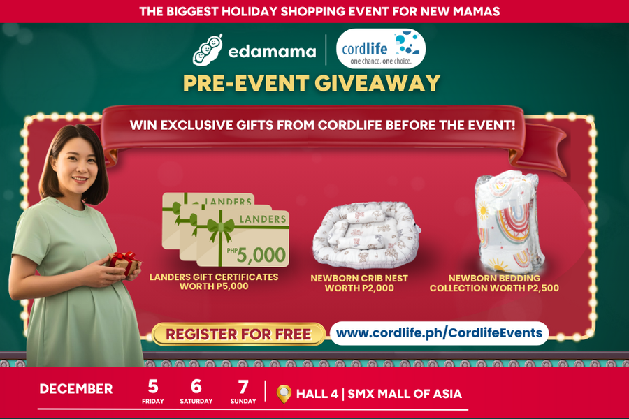 WIN a ₱5,000 Landers GC this Cordlife x edamama Pre-Event Holiday Giveaway