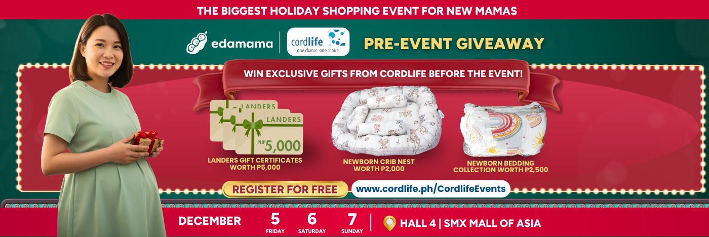 WIN a ₱5,000 Landers GC this Cordlife x edamama Pre-Event Holiday Giveaway