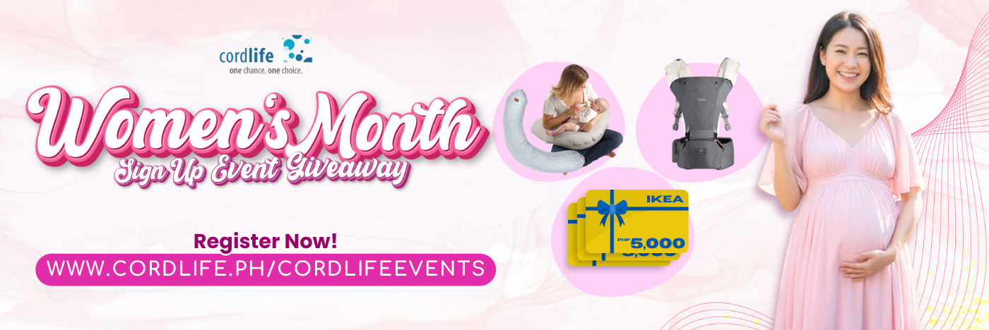 Pregnant moms, this one’s for you 💕 Register this March and get a chance to WIN amazing prizes worth up to ₱7,000!