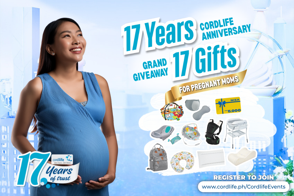 🎉 17 Years, 17 Gifts: Cordlife Anniversary Grand Giveaway for Pregnant Moms 💕