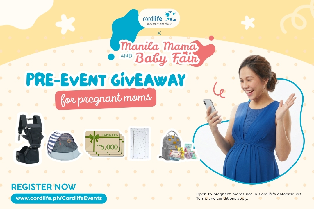 Expecting a little one? This is your chance to learn more about stem cell banking and win amazing prizes before the Manila Mama & Baby Fair!