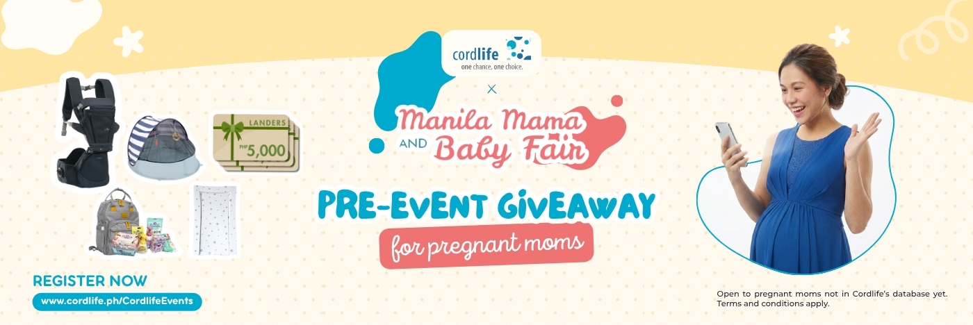 Expecting a little one? This is your chance to learn more about stem cell banking and win amazing prizes before the Manila Mama & Baby Fair!
