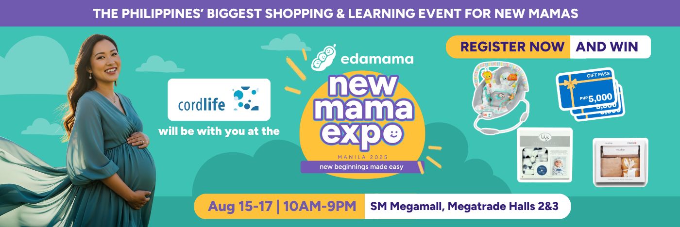 ✨ Pre-register for Cordlife's Sign Up Event  happening this August 15–17 at Megatrade Halls 2–3, SM Megamall — and get a chance to WIN amazing newborn must-haves worth up to ₱5,000!