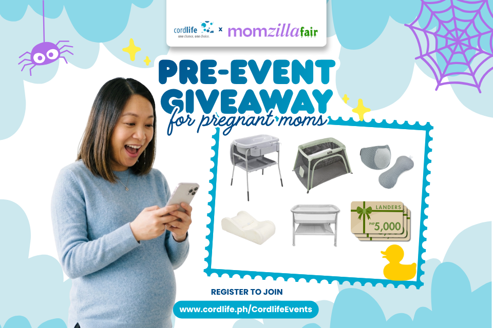 The Cordlife x Momzilla Fair Pre-event Giveaway Starts Now! 💙✨