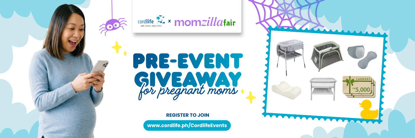 The Cordlife x Momzilla Fair Pre-event Giveaway Starts Now! 💙✨