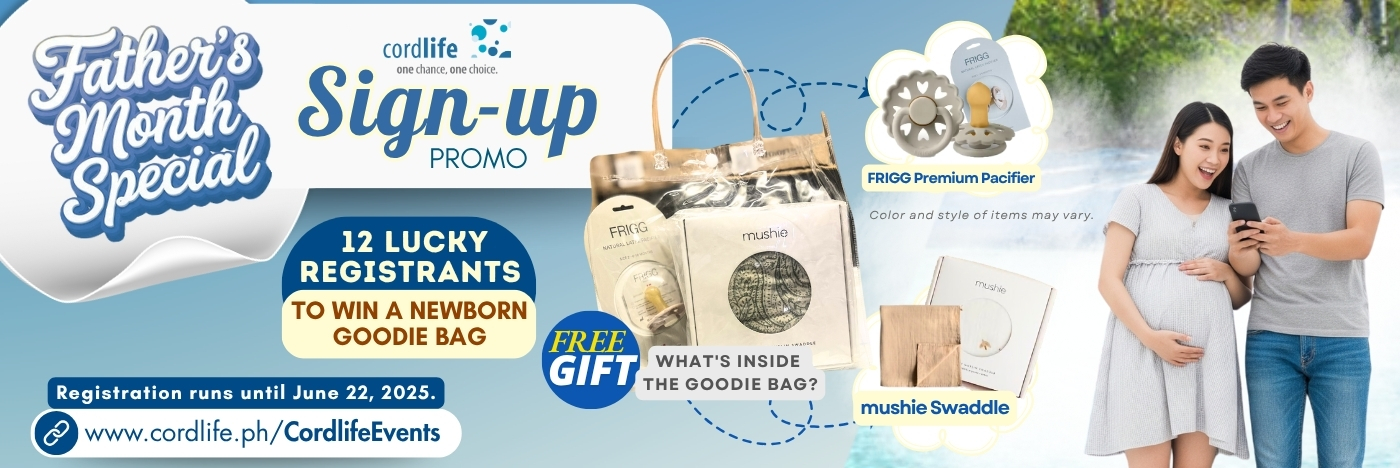 Father's Month Sign Up Event Pre-Registration Raffle: Win a Newborn Goodie Bag worth ₱1,500!