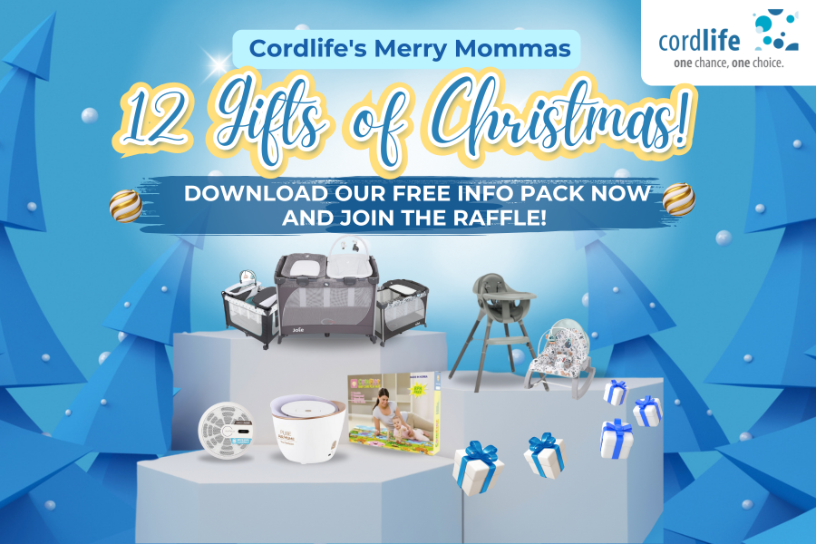 This holiday season, we’re spreading cheer with 12 amazing prizes for moms and babies! From cribs, high chairs, rockers, and even air purifiers, Cordlife is ready to make your holidays even more special!